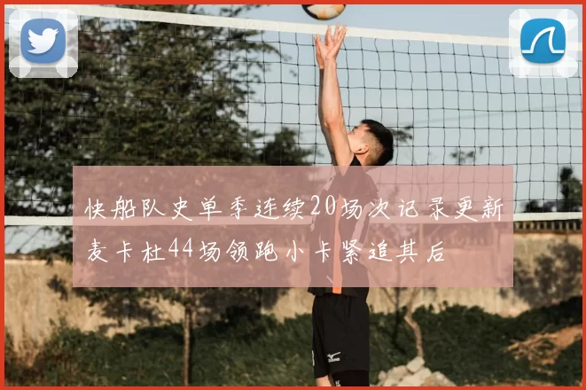 快船队史单季连续20场次记录更新麦卡杜44场领跑小卡紧追其后