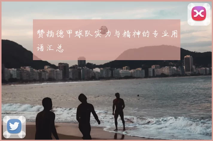 赞扬德甲球队实力与精神的专业用语汇总